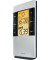 LCD-Thermo-Hygrometer TH-200, digitale Anzeige von Temperatur, Luftfeuchtigkeit, Uhrzeit, Wochentag, Datum, Temperaturverlauf un