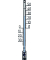 Innen-Außenthermometer, 16 cm, analog
