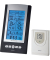 Wetterstation EWS-800, Außensensor, Hygrometer, Funkuhr, schwarz