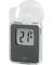 Fensterthermometer, digital, grau