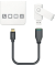 USB-Adapterkabel, USB-C-Stecker - USB-A-Buchse, 15 cm, schwarz