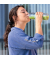 Flasche, Glas, mit Markierung, Schlaufe, 500 ml, farblos