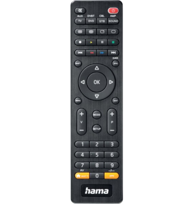 Uni-Fernbedienung TV, für 8 Geräte