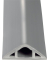Kabelkanal, selbstklebend, (H x B x L) 10 x 30 x 1800 mm, grau