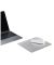 Mousepad Aluminium 54781 silber 22x0,3x18cm