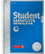Collegeblock 1067157 Student Premium, punktiert / punktkariert ohne Rand, A5, 90g, blau, 80 Blatt