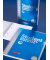 Collegeblock 1067157 Student Premium, punktiert / punktkariert ohne Rand, A5, 90g, blau, 80 Blatt