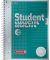 Collegeblock 1067154 Premium, kariert/liniert / kariert und liniert, A5, 70g, petrol blau, 80 Blatt