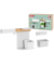 Küchen-Organizer Kombi Set XL weiß 86,5 cm 34,0 cm