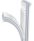 Klebepads 77721-00020-00 Powerstrips, 16 St&uuml;ck, 20x4x80mm (LxBxT), wiederabl&ouml;sbar