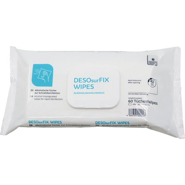4064791004247 -  DESOsurFIX WIPES Tuchgröße 20 x 22 cm 60 Stück 4064791004247 Head 60 Stück