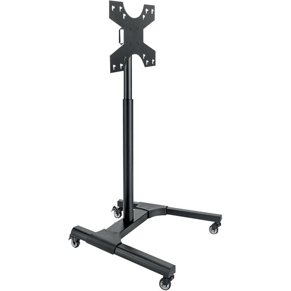 4250058519832 - HAGOR X-Stand Mobile - Aufstellung - für LCD-Display - Schwarz - Bildschirmgröße 813-1397 cm (32-55) - Montageschnittstelle bis zu 600 x 400 mm