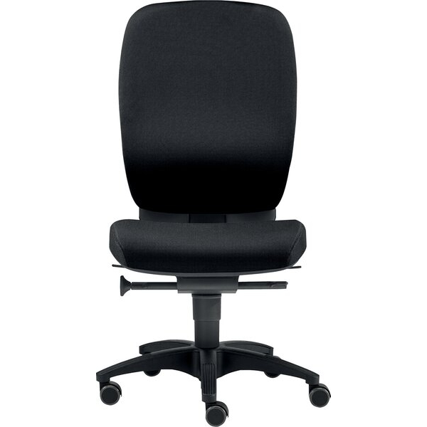 SITWELL STEIFENSAND AG Bürodrehstuhl Office, Nutzergewicht bis 120 kg, ohne Armlehnen, Hartbodenrollen, schwarz 4250416819659 SITWELL STEIFENSAND AG