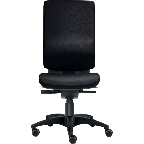 4250416819895 - Bürodrehstuhl Cube M Nutzergewicht bis 120 kg ohne Armlehnen DIN-Komfort-Sitz Hartbodenrollen schwarz 4250416819895 SITWEL 4250416819895 - Bürodrehstuhl Cube M Nutzergewicht bis 120 kg ohne Armlehnen DIN-Komfort-Sitz Hartbodenrollen schwarz 4250416819895 SITWEL