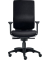 B&uuml;rodrehstuhl Cube M, schwarz / schwarz, mit Armlehnen, bis 120kg, ohne Kopfst&uuml;tze