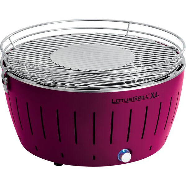 4260023010912 - G340 Holzkohlegrill rauchfrei pflaumenlila 405 cm für 10 Personen