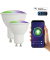 Smart WLAN LED Leuchte GU10 RGBW, 400lm, 2 Stück