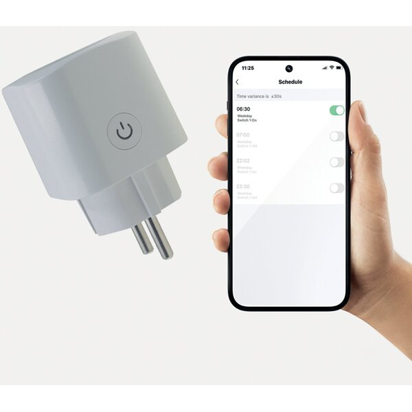 4260449576160 - Smart WLAN Steckdose innen Steuerung über App Alexa oder Google Assistent weiß 4 Stück 4260449576160 XLYNE 4260449576160 - Smart WLAN Steckdose innen Steuerung über App Alexa oder Google Assistent weiß 4 Stück 4260449576160 XLYNE