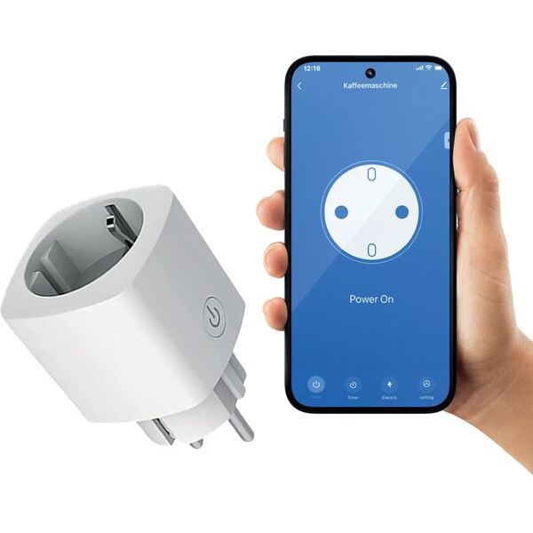 4260449576269 - Smart WLAN Steckdose innen Steuerung über App Alexa oder Google Assistent weiß 4260449576269 XLYNE 4260449576269 - Smart WLAN Steckdose innen Steuerung über App Alexa oder Google Assistent weiß 4260449576269 XLYNE
