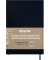 Notizbuch Y-07-07-11, share, schwarz, A5, punktiert, 80g, 96 Blatt / 192 Seiten