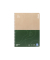 Collegeblock Y-16-01-02 share, Muster, Lineatur 22 / kariert mit Rand innen, A4, 80g, gr&uuml;n, 80 Blatt