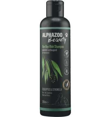 Bye-Bye-Vloh Flohshampoo 200 ml für Hunde, sanftes Hundeshampoo