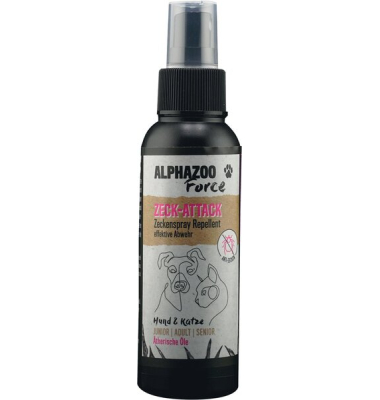 ZeckAttack Zeckenspray 200 ml, starker Zeckenschutz für Hunde