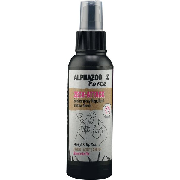 4260658760800 - ZeckAttack Zeckenspray 200 ml starker Zeckenschutz für Hunde 4260658760800 alphazoo 4260658760800 - ZeckAttack Zeckenspray 200 ml starker Zeckenschutz für Hunde 4260658760800 alphazoo