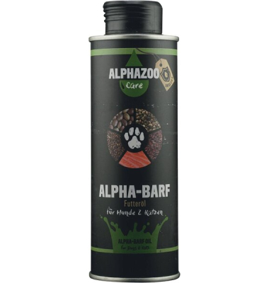 Alpha Barf Futteröl 250 ml für Hunde und Katzen