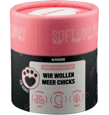 Trainingssnack für Hunde, Wir wollen Meer Chicks, 65 g