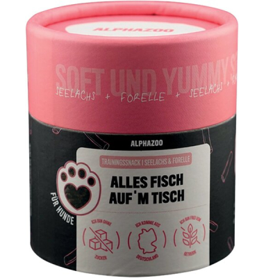 Trainingssnack für Hunde, Alles Fisch Auf'm Tisch, 65 g