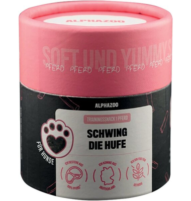 Trainingssnack für Hunde, Schwing die Hufe