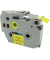 Schriftband MRBTZ651, 24mm x 8m, schwarz/gelb, laminiert, kompatibel zu Brother TZ-651/TZe-651