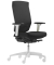 Bürostuhl AdJust evo mesh, schwarz / weiß, mit Armlehnen, bis 120kg