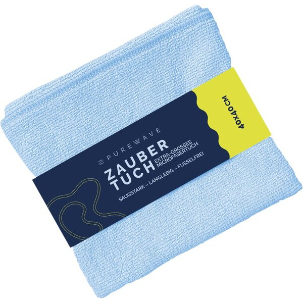 4262441480094 - Zaubertuch hellblau Microfaser 40 x 40 cm 4262441480094 Deutsche Reinigungswerke