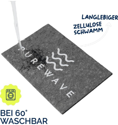 Zauberschwamm, 100 % Zellulose