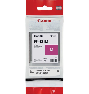 Tinte PFI-121M, magenta für iPF TM255, TM350, TM355 Inhalt: 130ml