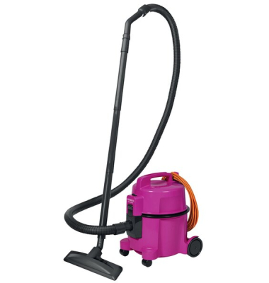Staubsauger CV-400PRO, 800W, 10 M Kabel, 7,5 L Staubtankkapazität, beutellos, HEPA Clean Filter, 73 dB geräuscharm, pink