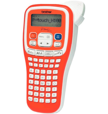 Beschriftungsgerät P-Touch PT-H100R, Mobiles Gerät für TZe-Schriftbänder in den Breiten 3,5 - 12 mm, Druckgeschwindigkeit: 20 mm
