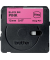 Schriftband Btag Btag-P31 BTAGP31, 12 mm schwarz auf pink