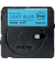 Schriftband Btag Btag-L33 BTAGL33, 12 mm blau auf blau