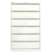 Karteischrank, 3-bahnig, (H x B x L) 1321 x 800 x 622 mm, weiß