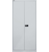 Flügeltürenschrank Universal, 4 Fachböden, (H x B x T) 1950 x 914 x 400 mm, lichtgrau