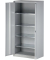 Flügeltürenschrank Universal, 4 Fachböden, (H x B x T) 1950 x 914 x 400 mm, lichtgrau