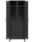 Stahlschrank Fern Maxi FERMAX634 anthrazitgrau 70,0 x 51,0 x 180,0 cm, aufgebaut