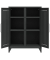 Sideboard Fern Middle, FERMID634 anthrazitgrau 6 Fachb&ouml;den 80,0 x 40,0 x 110,0 cm
