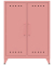 Sideboard Fern Middle, FERMID620 pastelpink 6 Fachböden 80,0 x 40,0 x 110,0 cm