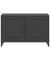 Sideboard Fern Cabby, FERCAB634 anthrazitgrau 4 Fachböden 114,0 x 40,0 x 72,5 cm