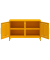 Sideboard Fern Cabby, FERCAB642 gelb 4 Fachb&ouml;den 114,0 x 40,0 x 72,5 cm