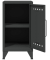 Stahlschrank Fern Mini FERMINRH634, anthrazitgrau, 30x72,5x40cm (BxHxT)